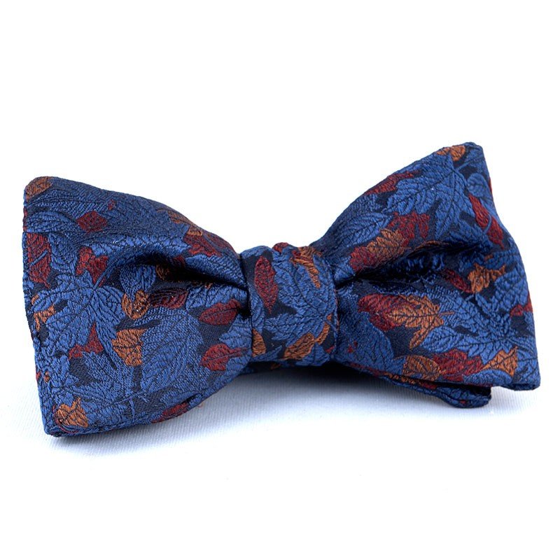 FOLIAGE, BLUE, ORANGE AND RED